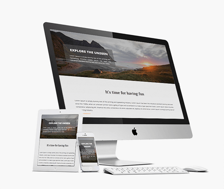 Responsive website builder