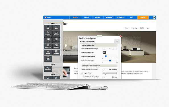 Bleex website builder